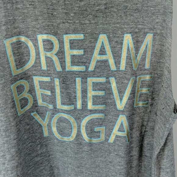 Chaser Dream Believe Yoga Tank Small - Picture 2 of 4
